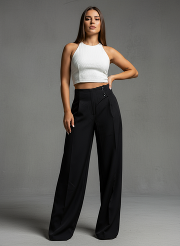 The prestige pants in black