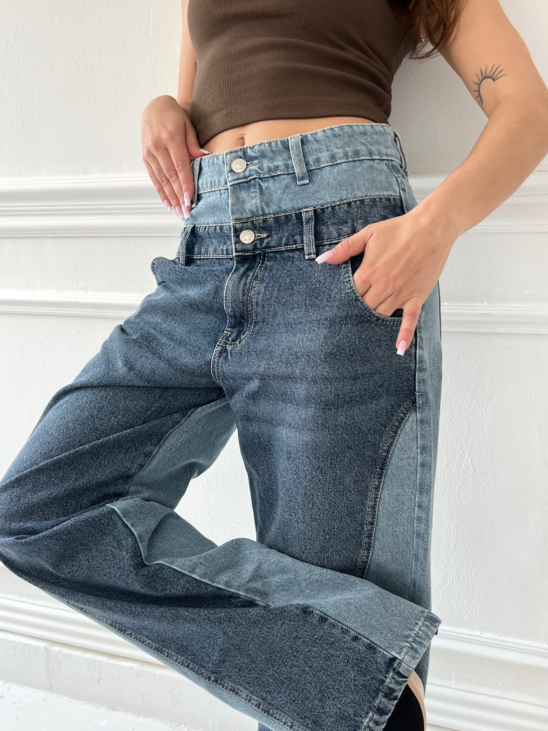 Double layered pants
