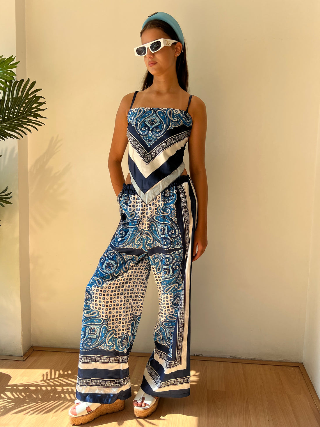 Blue Greece set