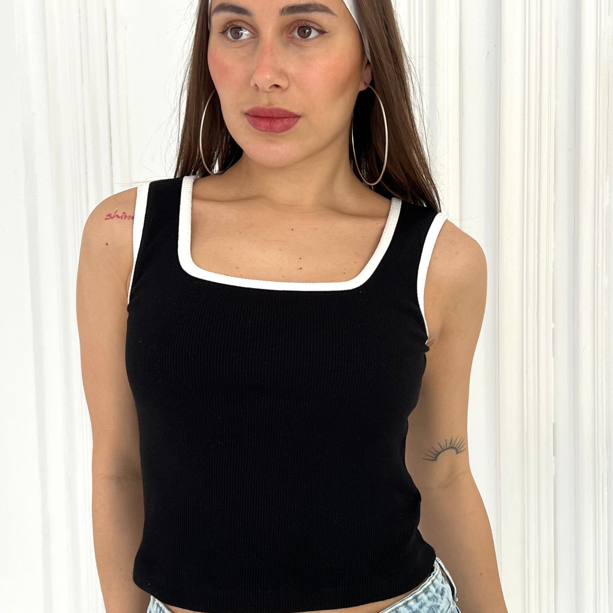 Lined top