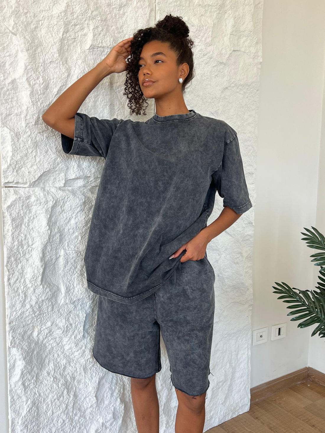 Dirty Grey Oversized T-shirt