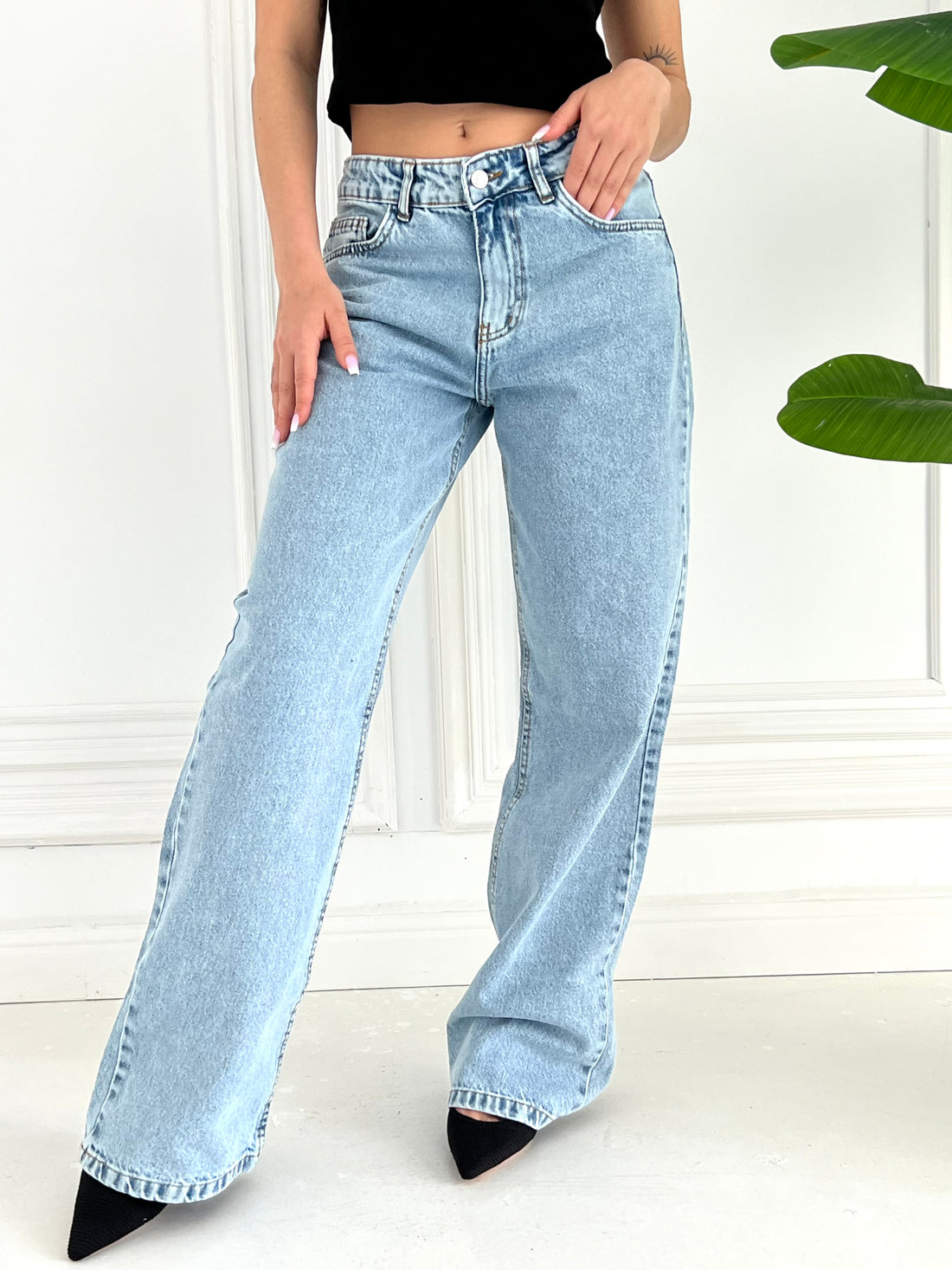 The Nelly jeans - Light blue