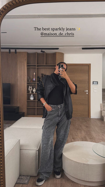 Diamond pants in grey