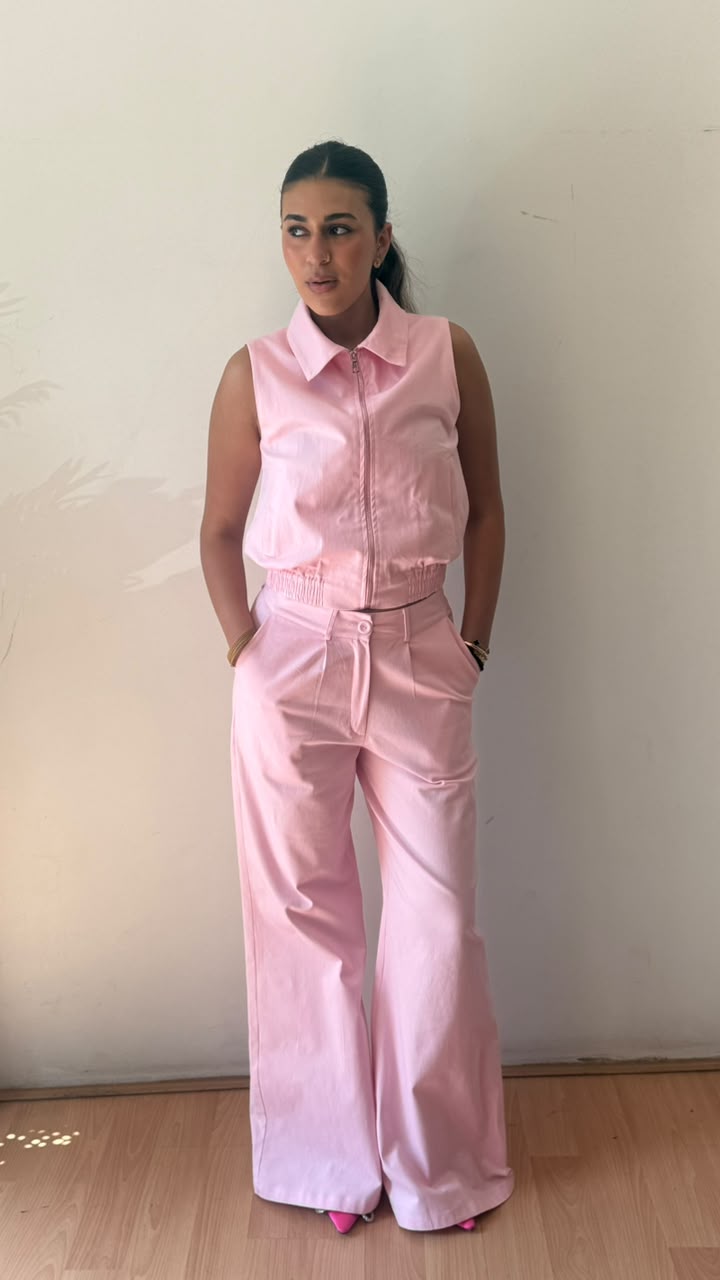 Pants lily gabardine baby pink