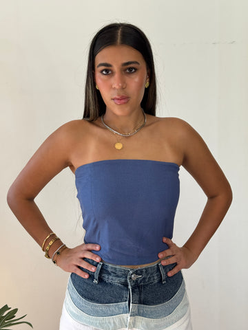 Starpless crop top