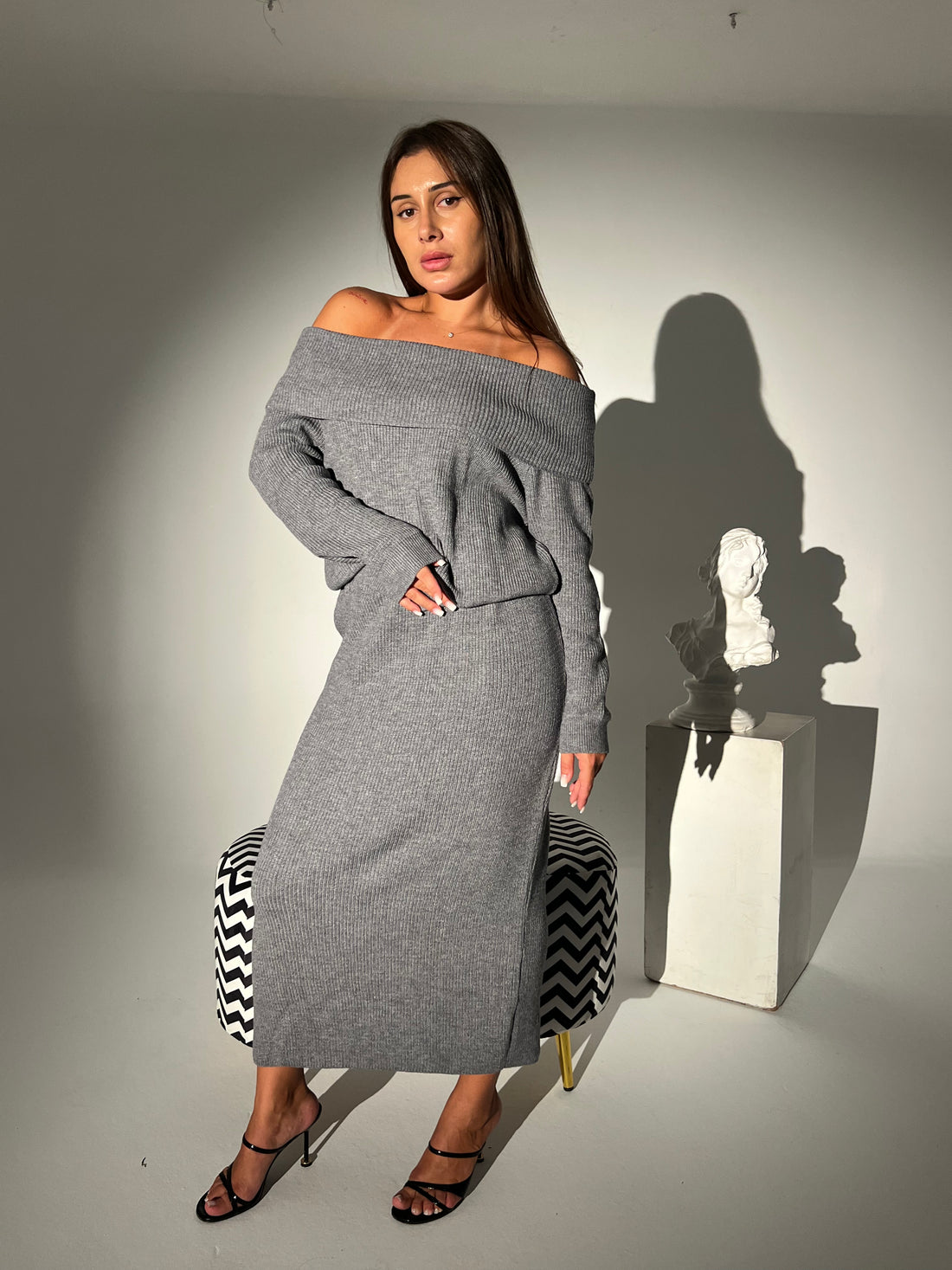 Diva set in grey