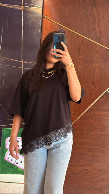 Dantil Black Top
