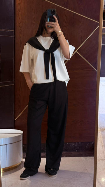 SCHOOL GIRL SET IN BLACK