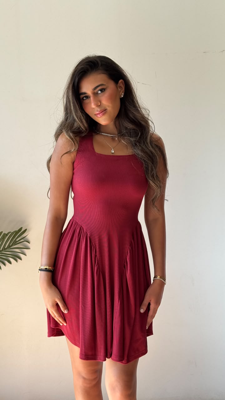 Waist defined dress