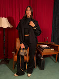 The Matinee Cape in Black