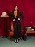 The Curtain Call Coat in Black - main view