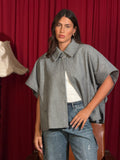 The Encore Cape in Grey