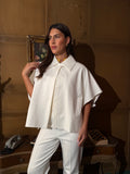 The Matinee Cape in Ivory