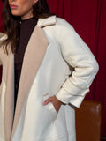 The Gallery Coat in Ivory