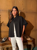 The Matinee Cape in Black