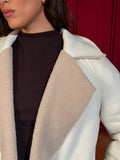 The Gallery Coat in Ivory
